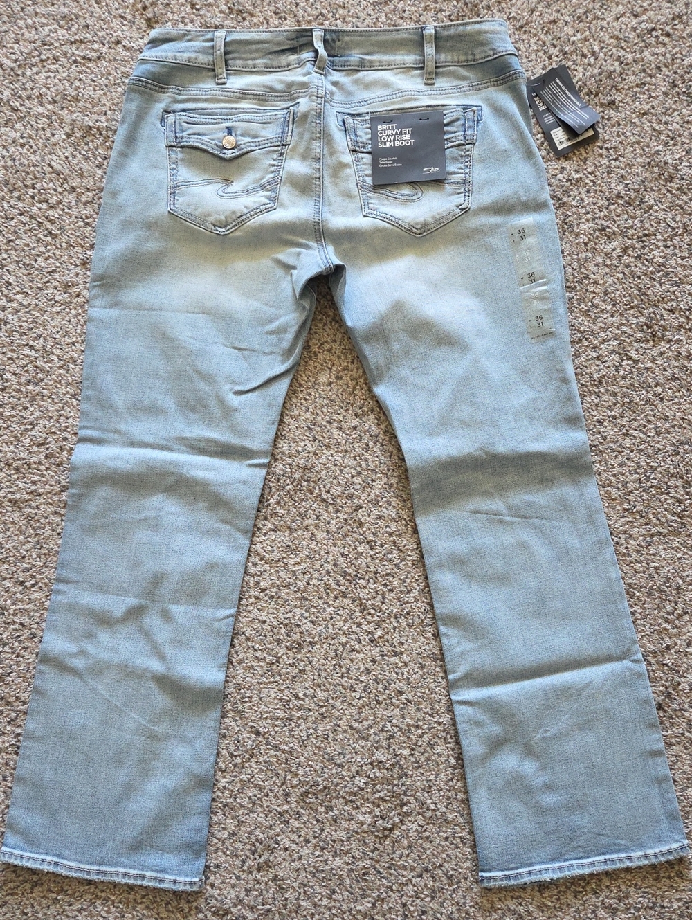 Silver Jeans Brand New Womens 36 X 31